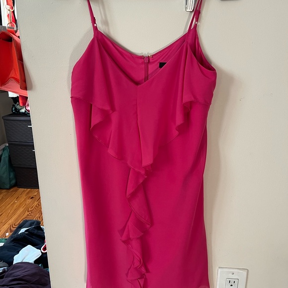 GUESS mini dress with ruffle trim - Picture 2 of 4